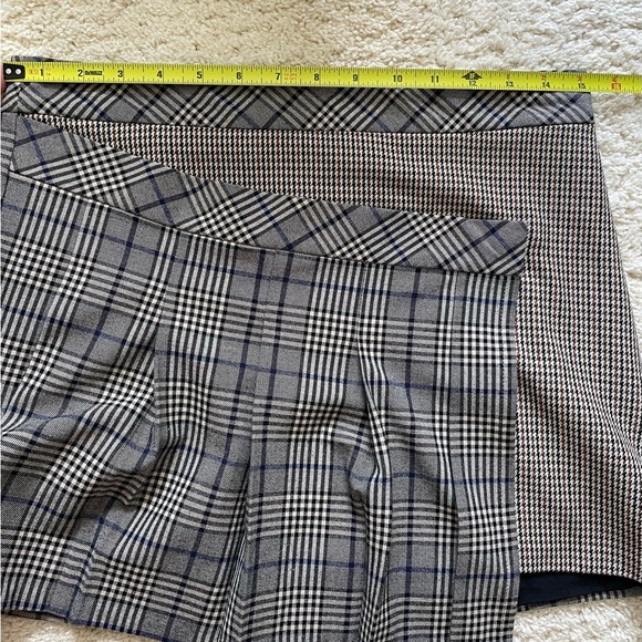 Steve Madden Women's Jeanne Skirt, Brown Plaid Mix, Sz 4 NWT - Picture 6 of 8